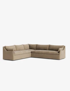 Portola Slipcover Corner Sectional Sofa