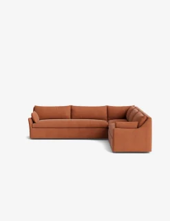 Portola Slipcover Corner Sectional Sofa
