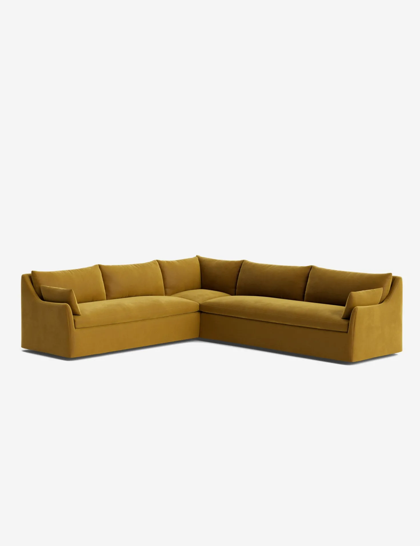 Portola Slipcover Corner Sectional Sofa