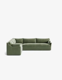 Portola Slipcover Corner Sectional Sofa