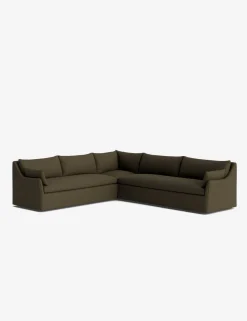 Portola Slipcover Corner Sectional Sofa