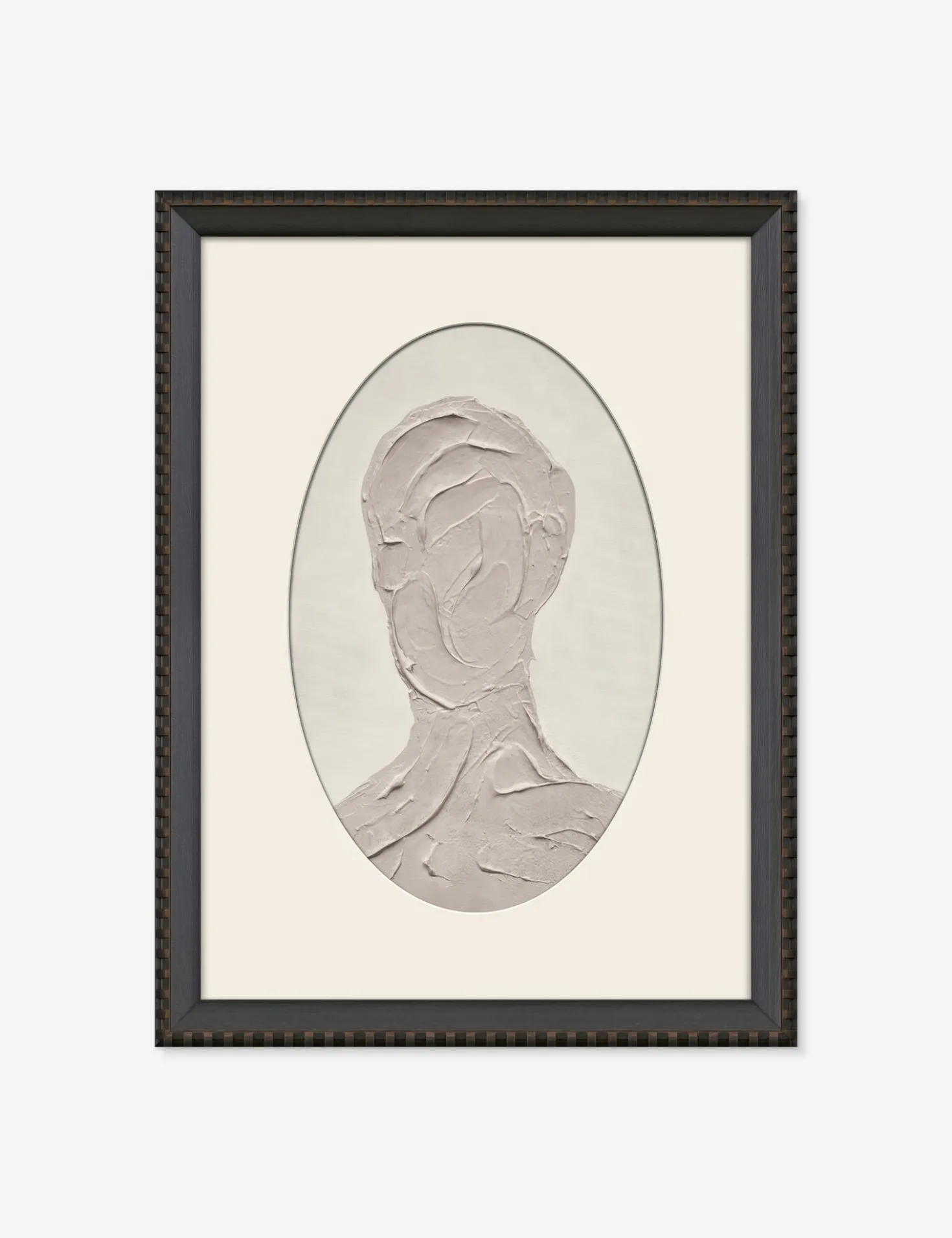 Portrait 5 With Oval Mat Wall Art by Coup d'Esprit