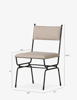 Posta Dining Chair by Gillian Segal for Moe's