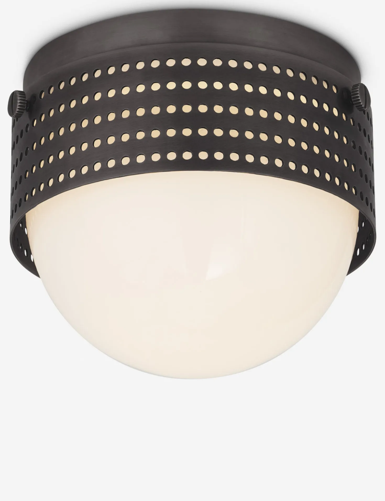Precision Solitaire Round Mini Flush Mount Light by Kelly Wearstler