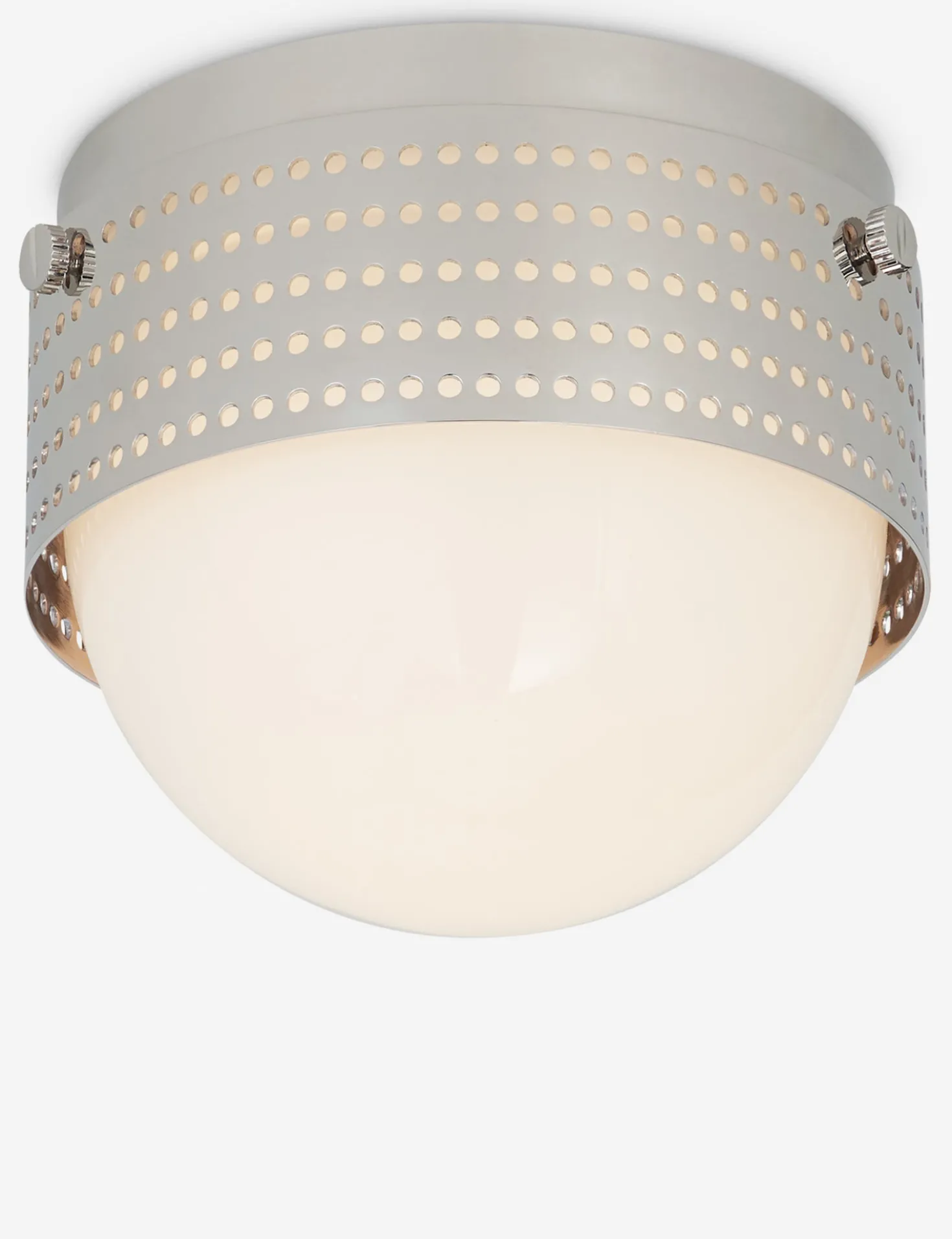 Precision Solitaire Round Mini Flush Mount Light by Kelly Wearstler