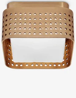 Precision Solitaire Square Mini Flush Mount Light by Kelly Wearstler