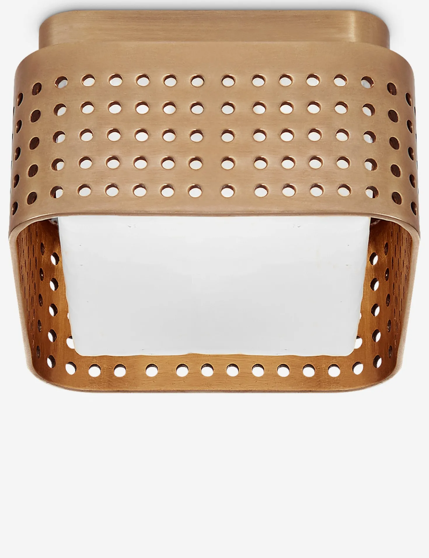 Precision Solitaire Square Mini Flush Mount Light by Kelly Wearstler