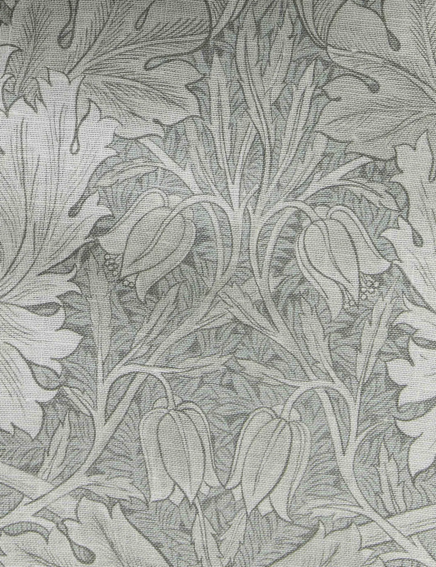 Pure Honeysuckle and Tulip Linen Blend Fabric by Morris & Co.