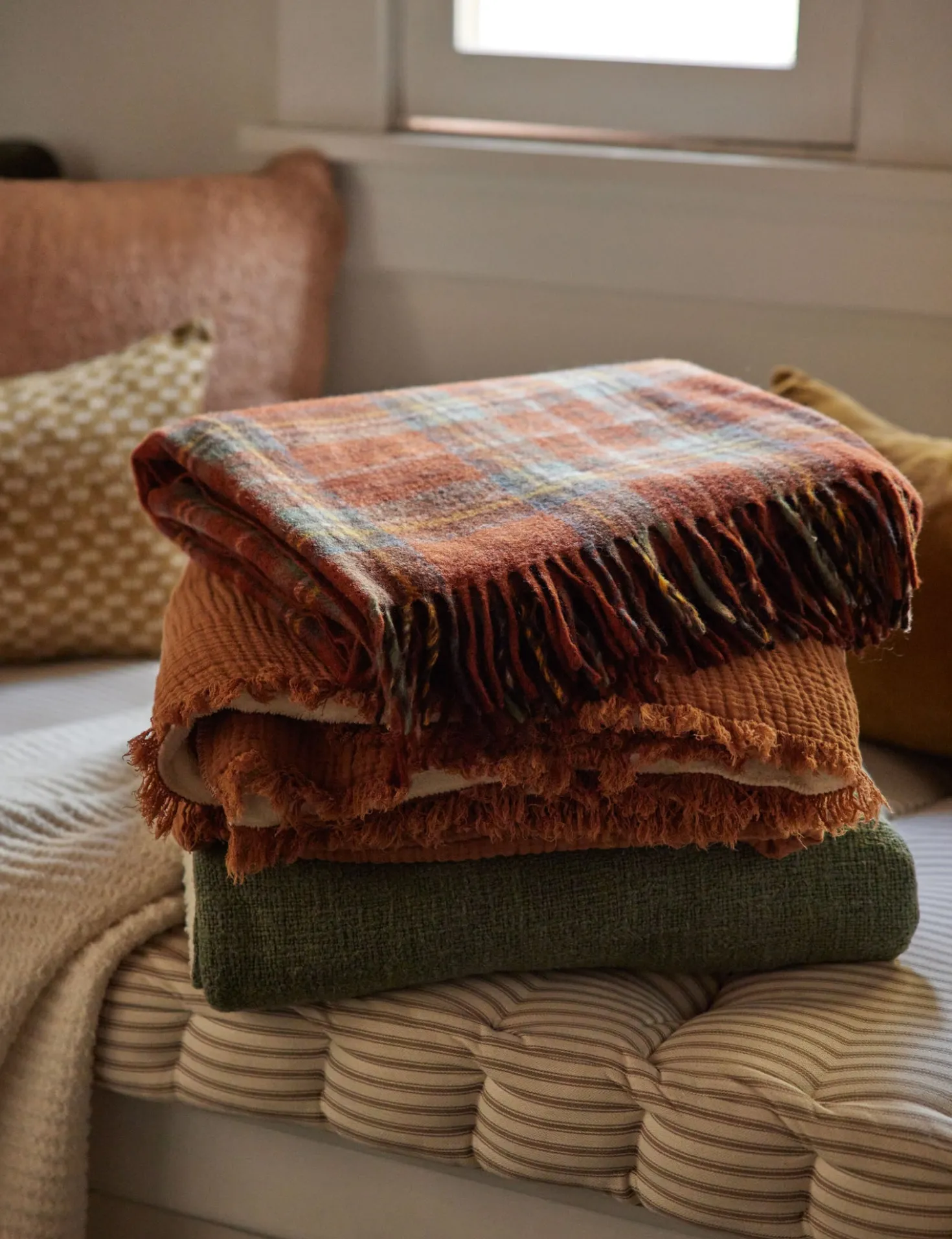 Recycled Wool Throw by TBCo