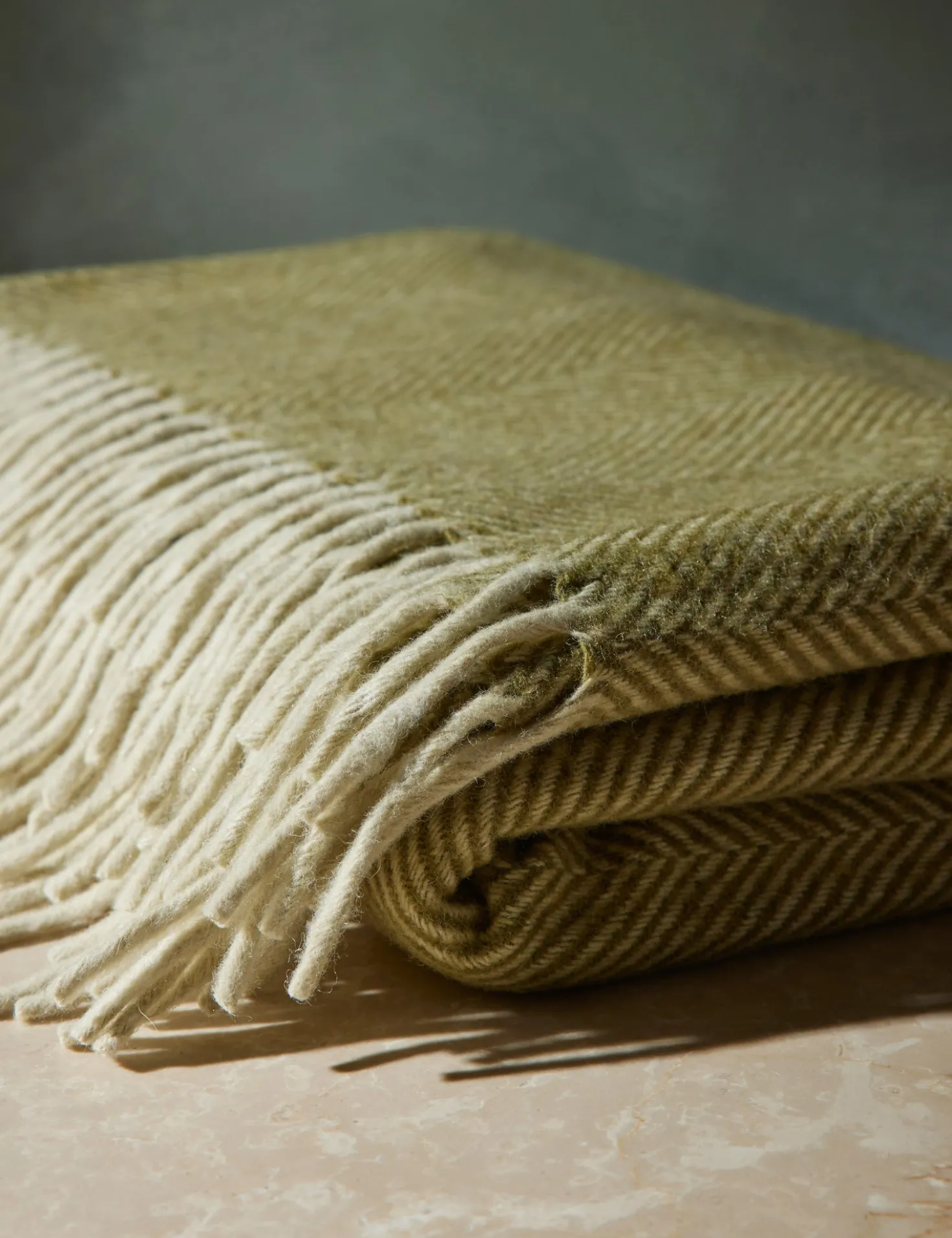 Recycled Wool Throw by TBCo