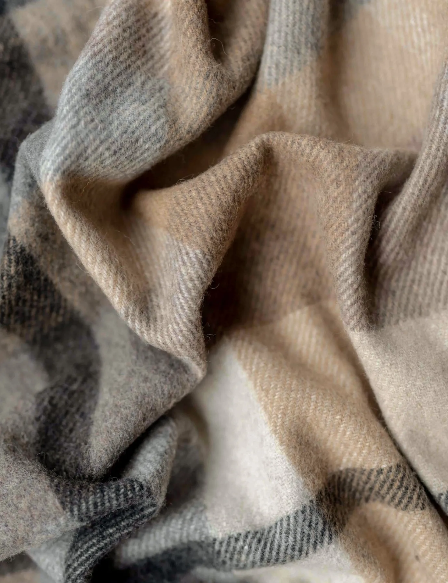 Recycled Wool Throw by TBCo