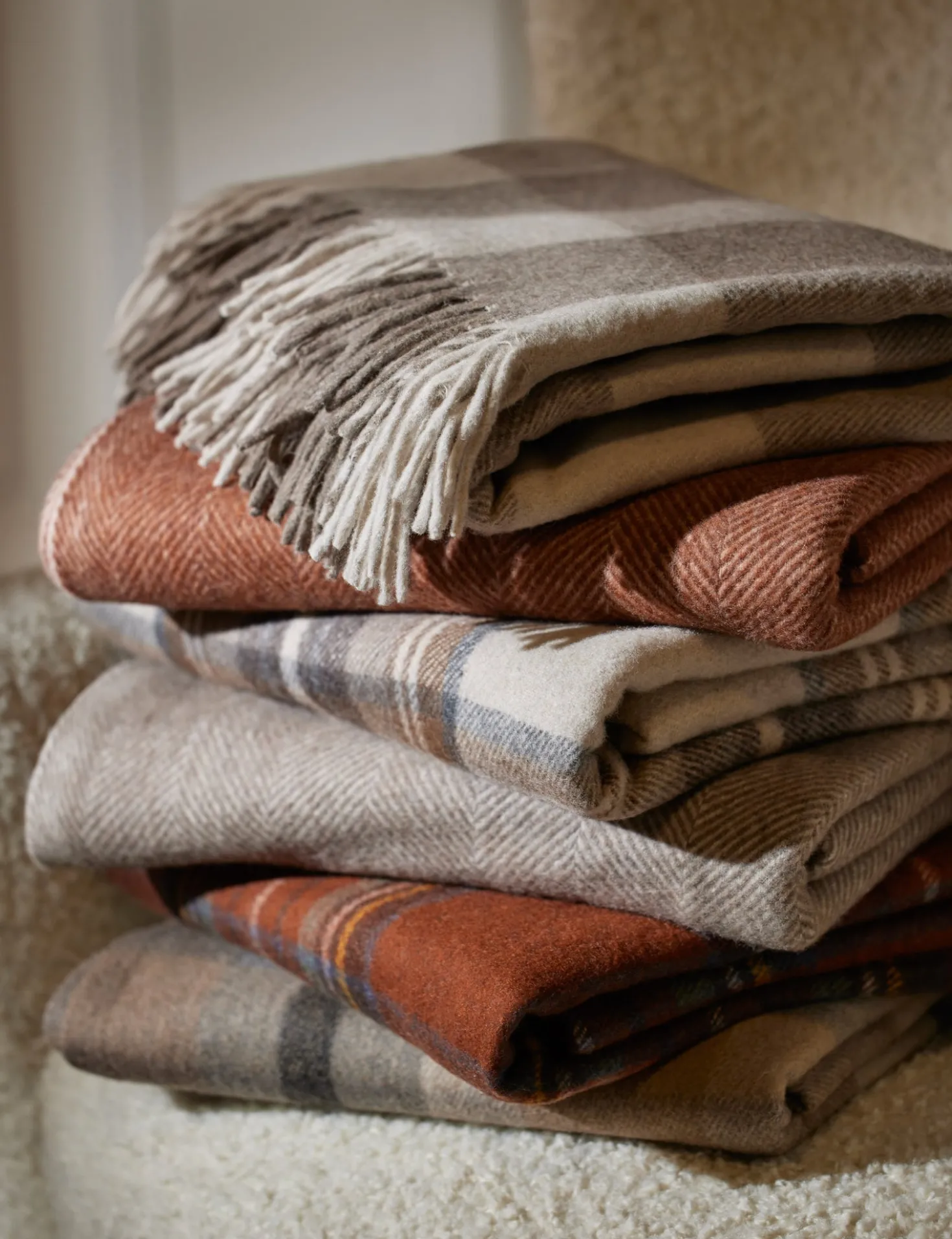 Recycled Wool Throw by TBCo