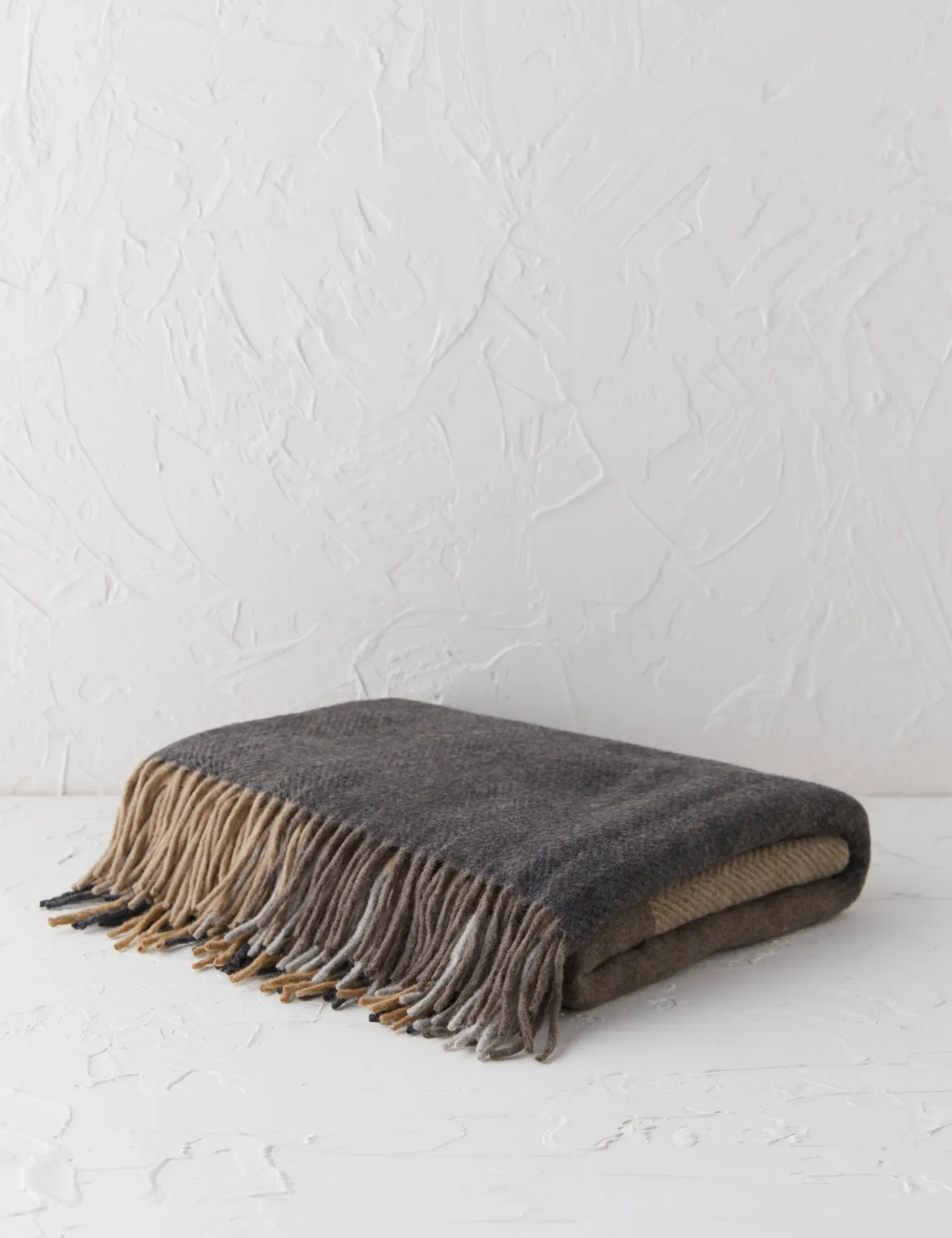 Recycled Wool Throw by TBCo