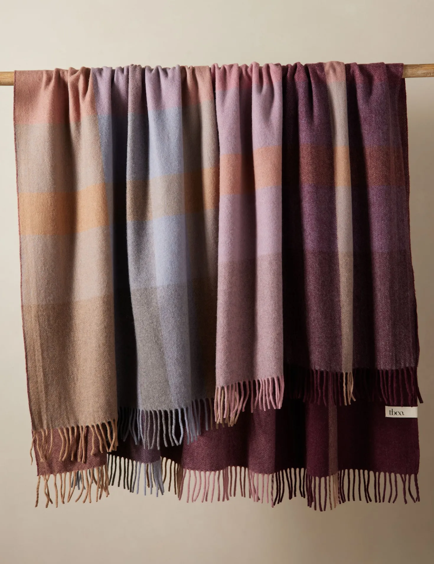 Recycled Wool Throw by TBCo