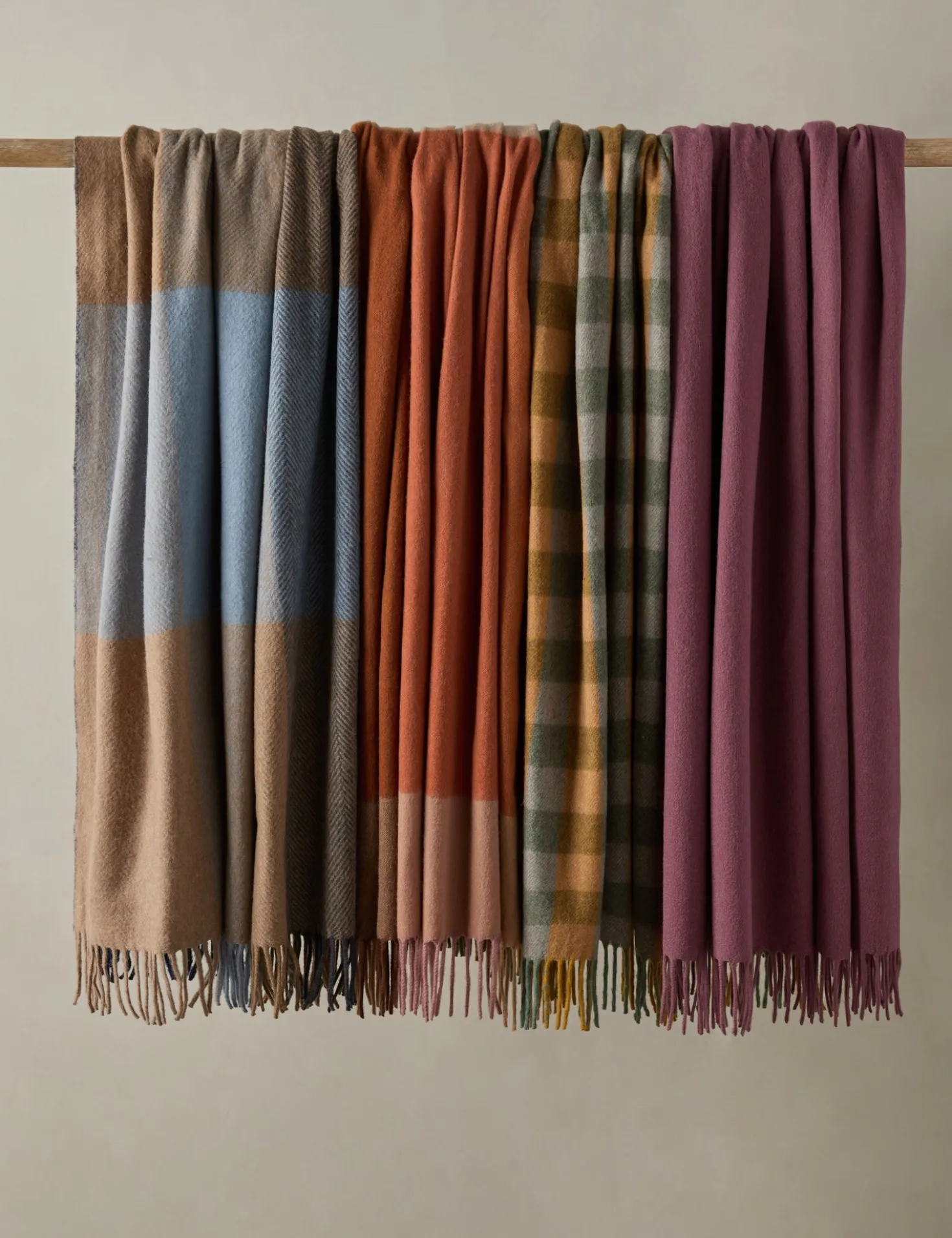 Recycled Wool Throw by TBCo
