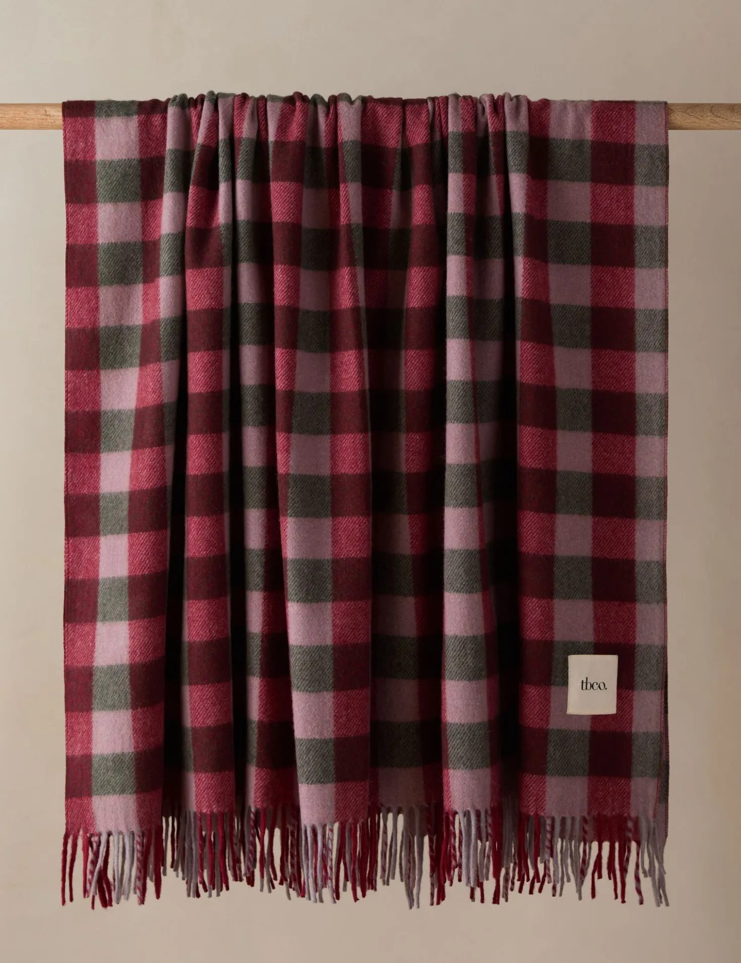 Recycled Wool Throw by TBCo