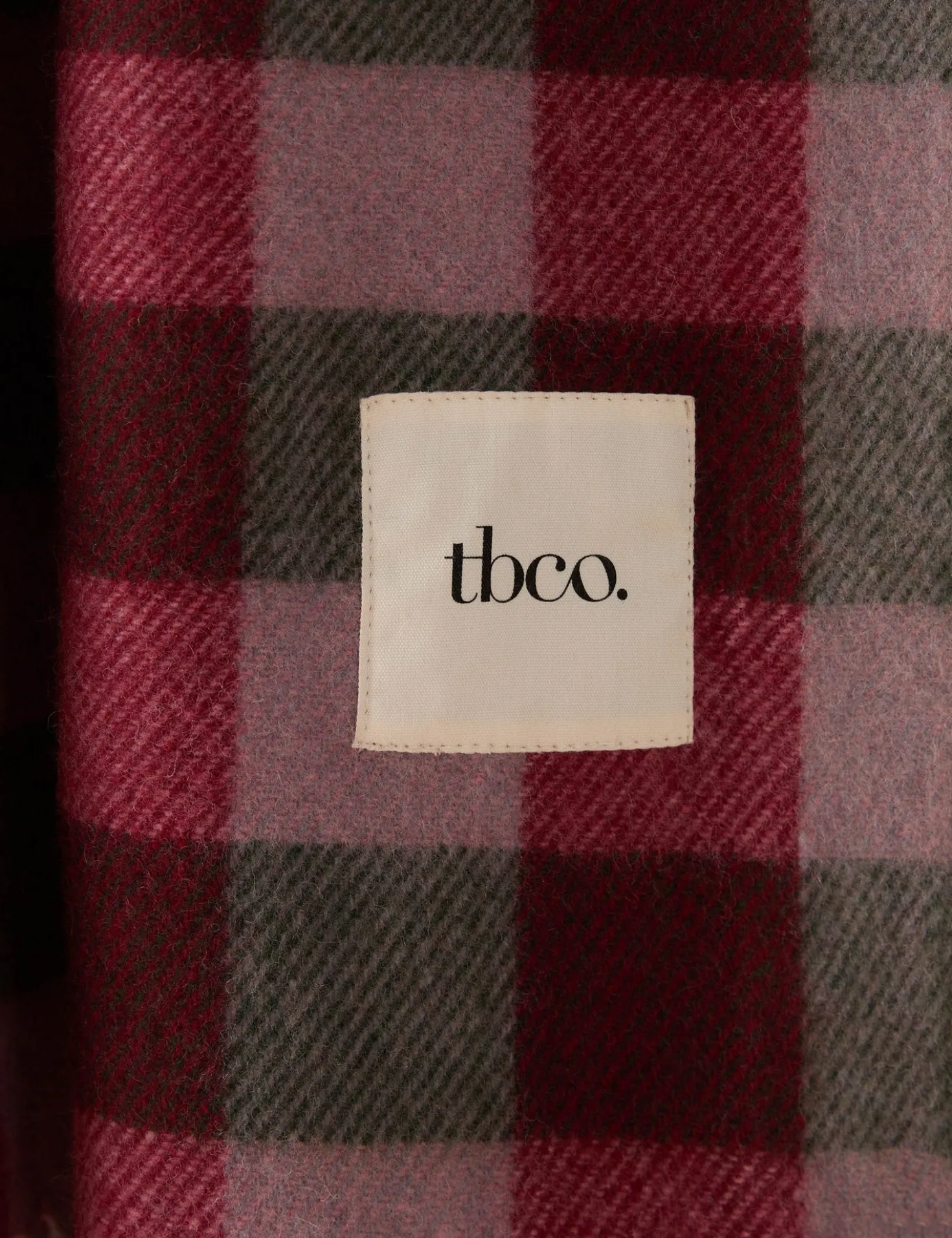 Recycled Wool Throw by TBCo