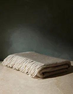 Recycled Wool Throw by TBCo