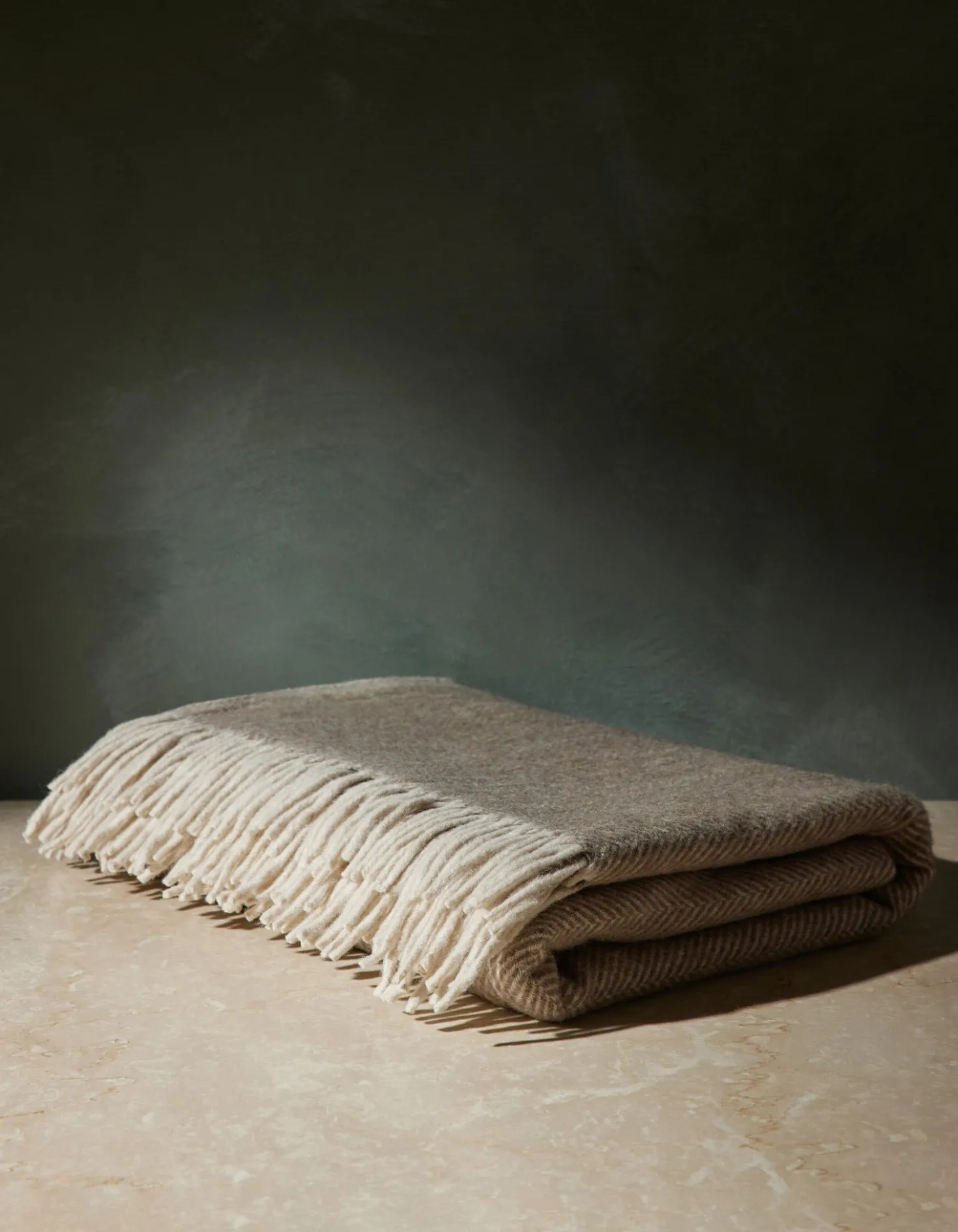 Recycled Wool Throw by TBCo