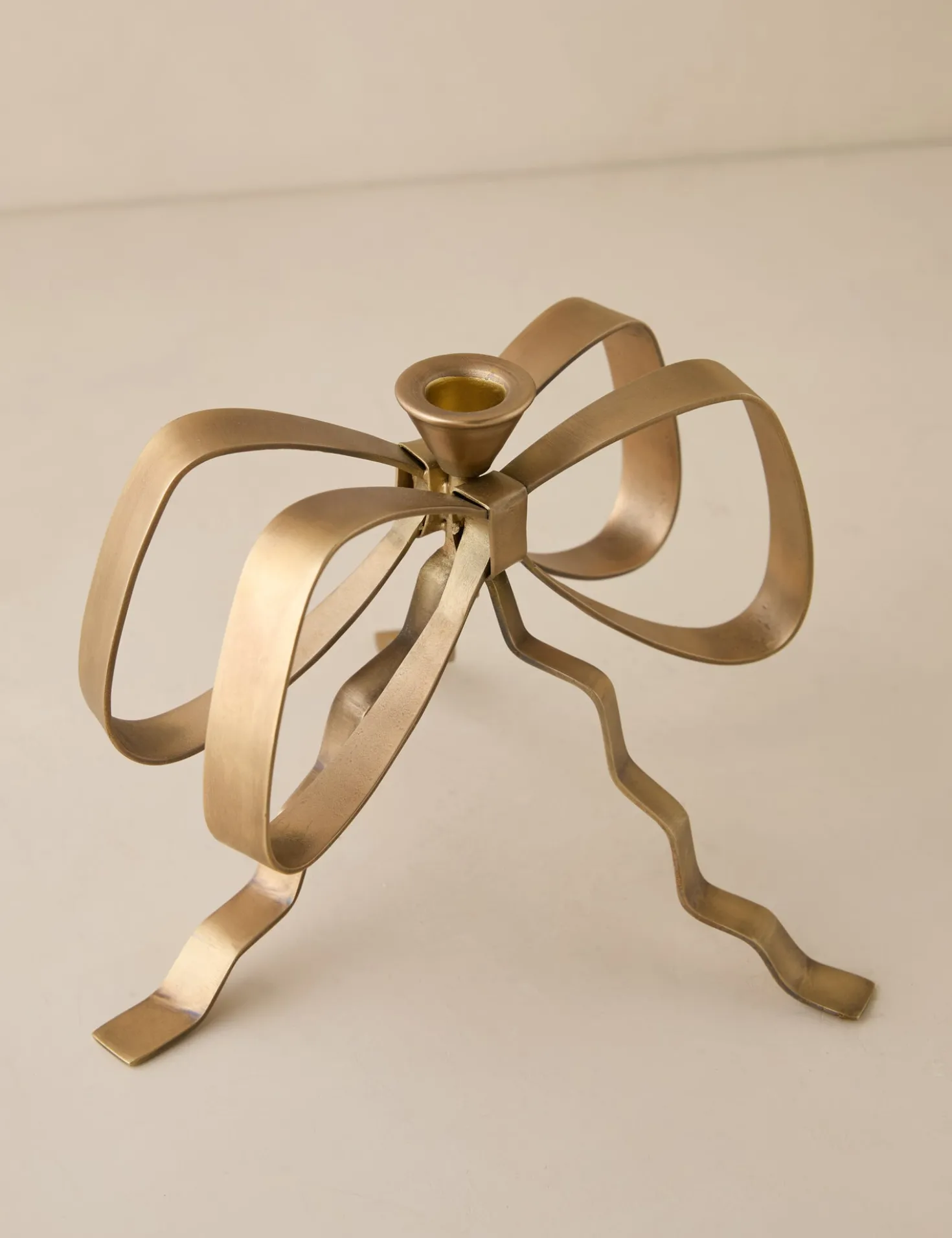 Ribbon Candlestick by Sarah Sherman Samuel