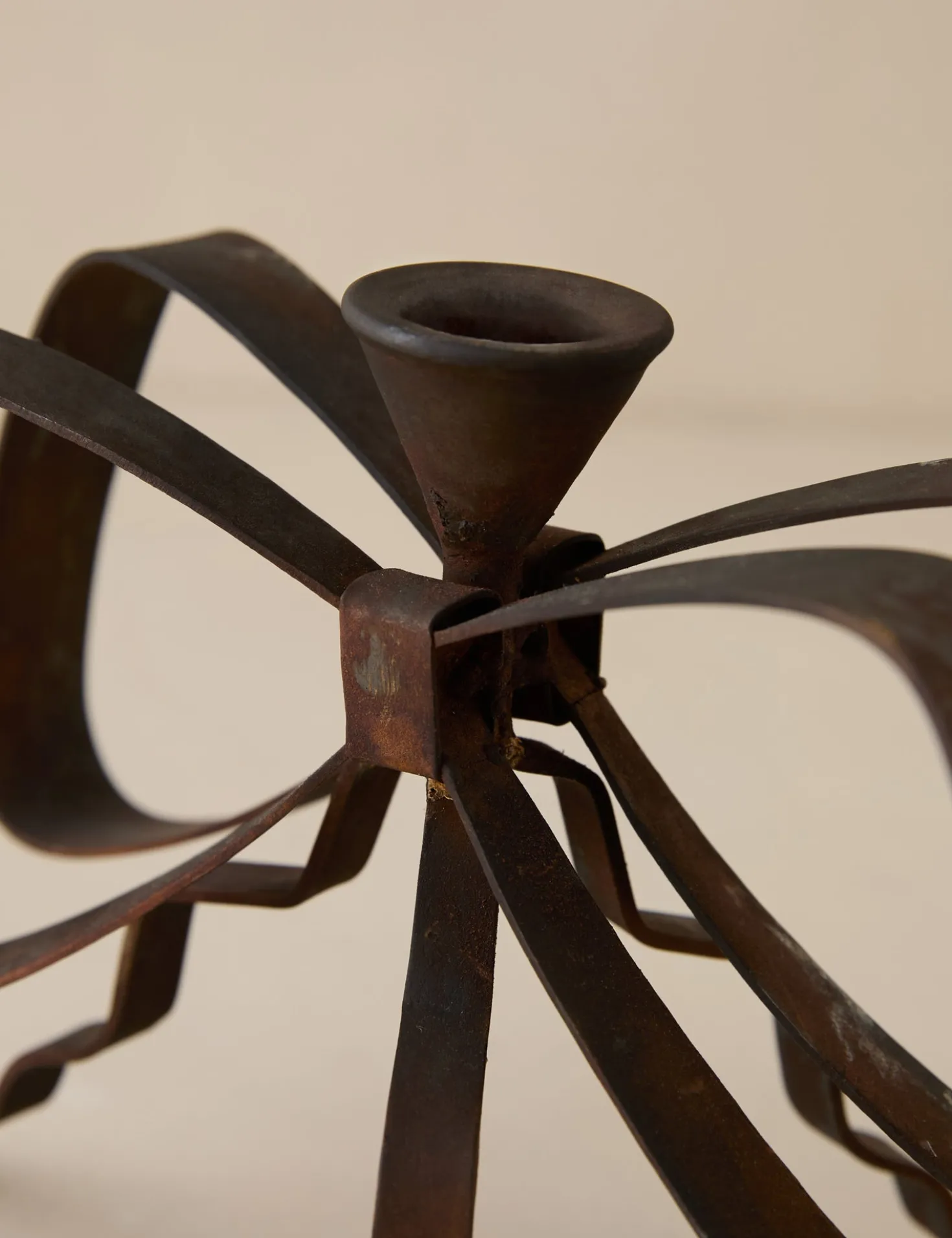 Ribbon Candlestick by Sarah Sherman Samuel