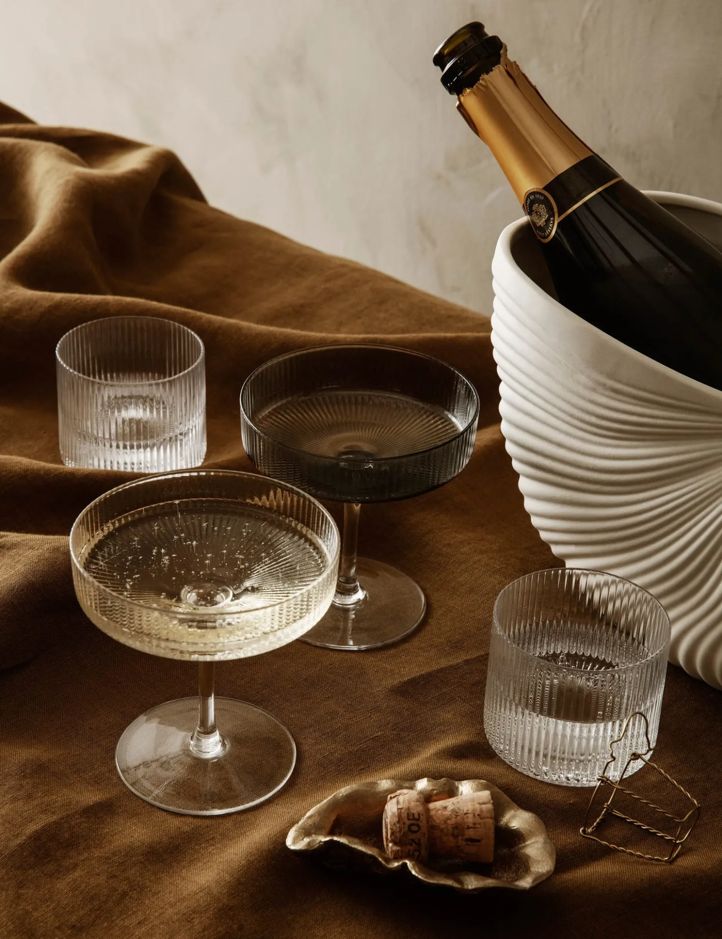 Ripple Glassware by Ferm Living