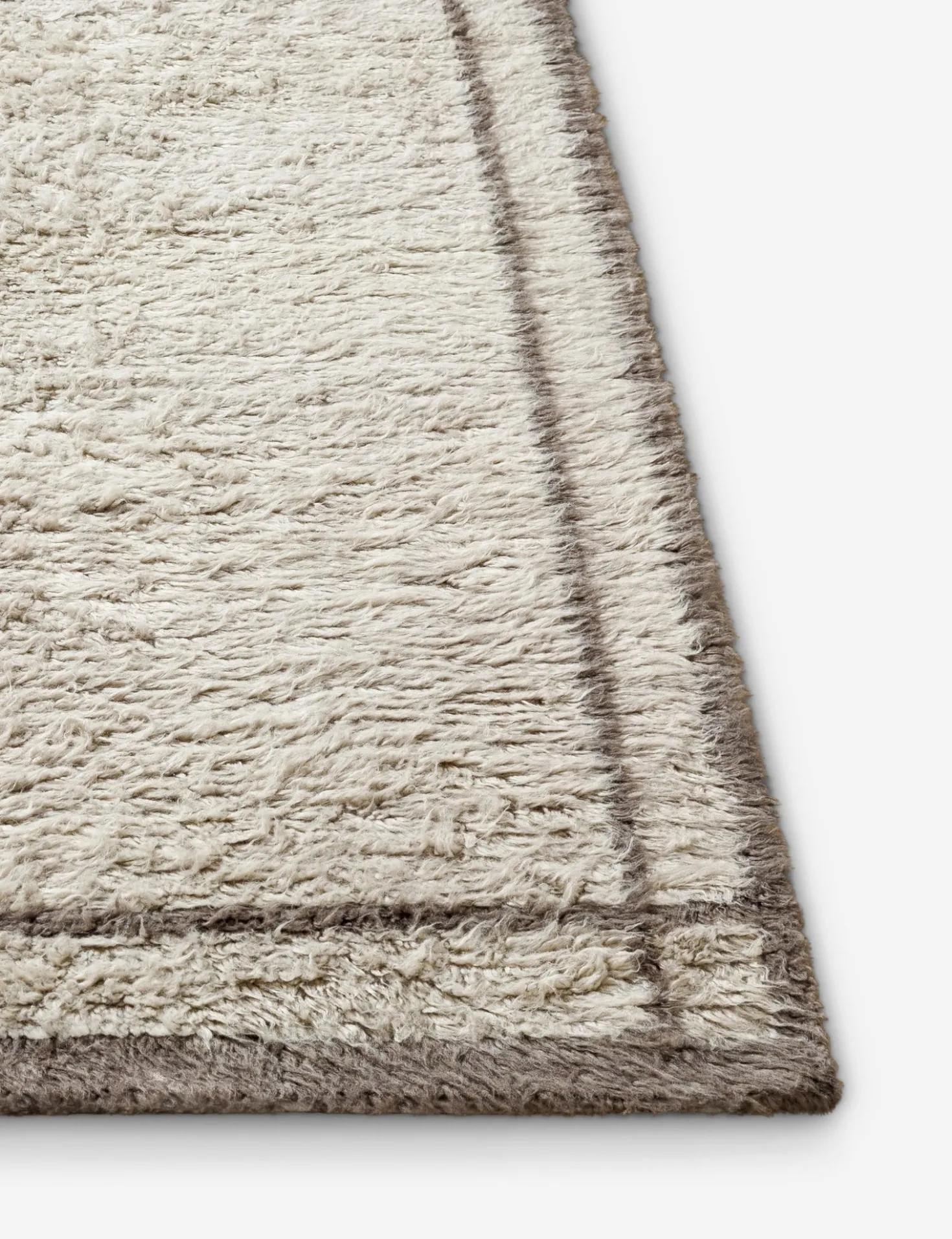 Rizal Moroccan Style Hand-Tufted Wool Rug