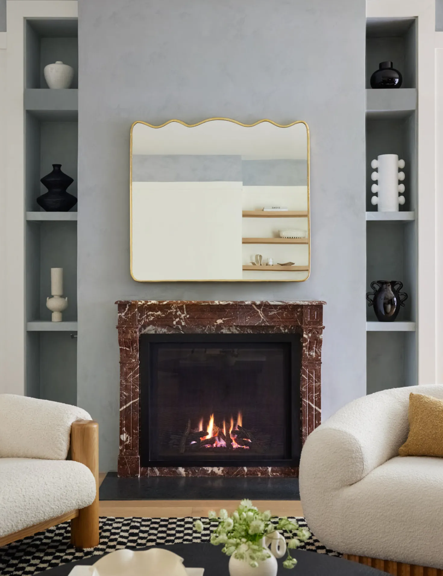 Rook Mantel Mirror by Sarah Sherman Samuel