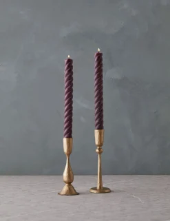 Rope Taper Candles (Set Of 2) by Greentree Home