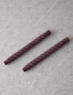 Rope Taper Candles (Set Of 2) by Greentree Home