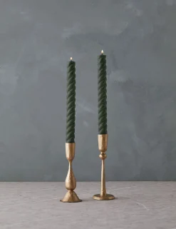 Rope Taper Candles (Set Of 2) by Greentree Home