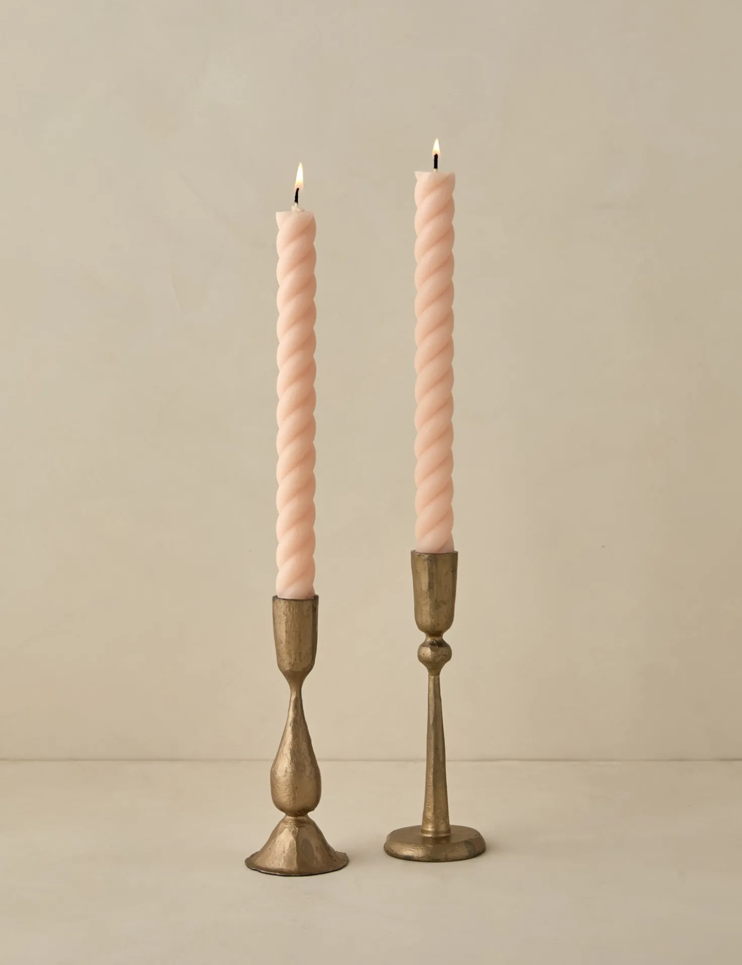 Rope Taper Candles (Set Of 2) by Greentree Home
