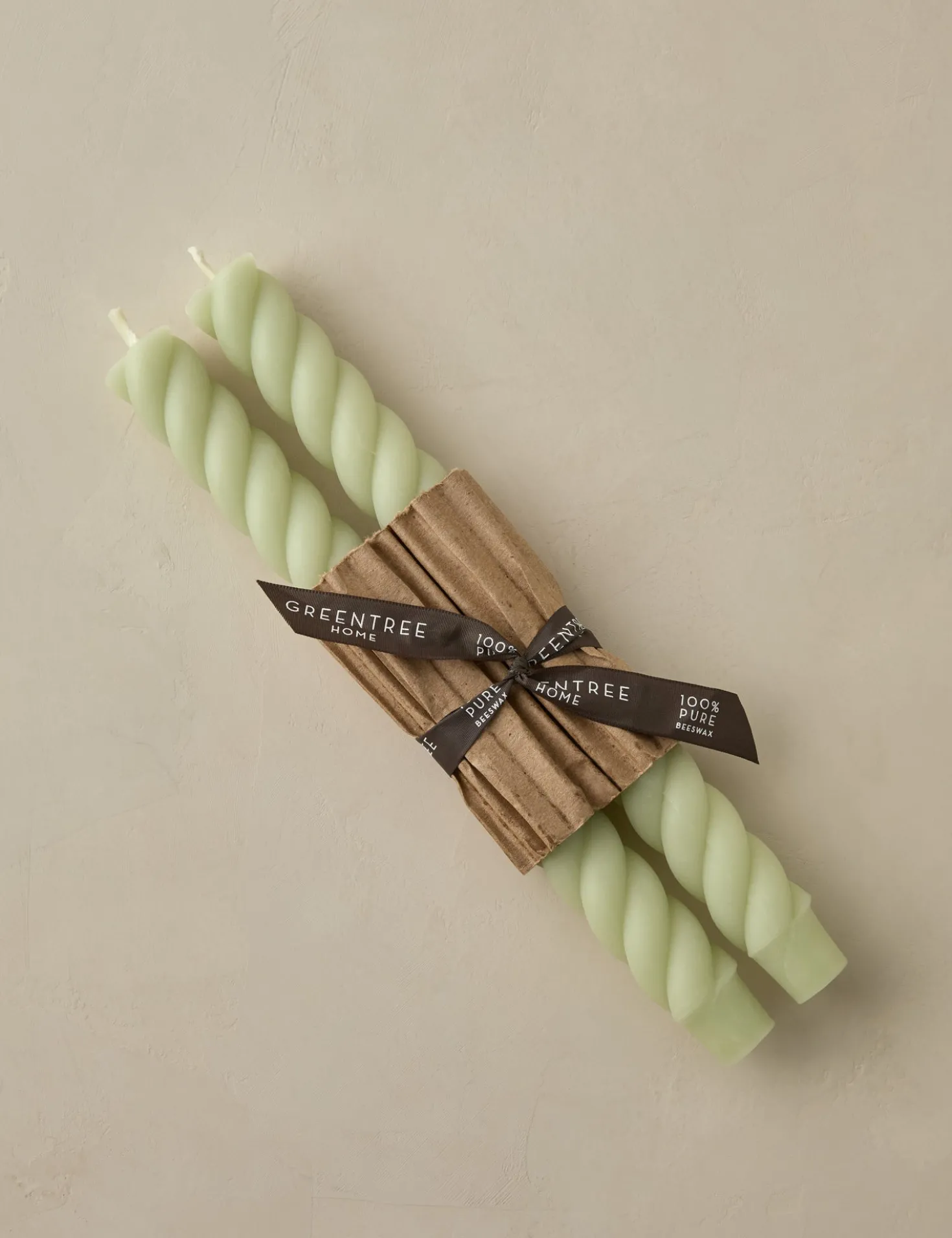 Rope Taper Candles (Set Of 2) by Greentree Home