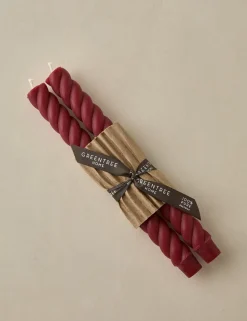 Rope Taper Candles (Set Of 2) by Greentree Home