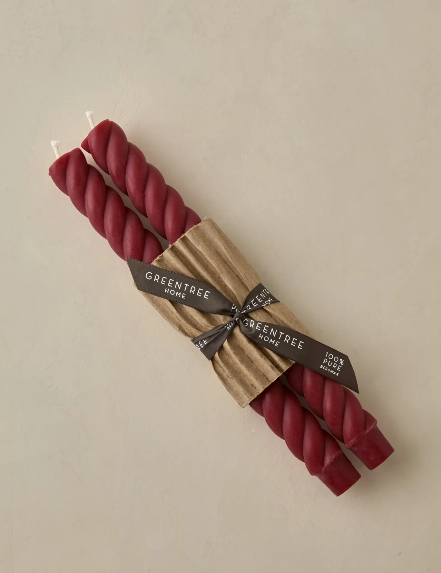 Rope Taper Candles (Set Of 2) by Greentree Home
