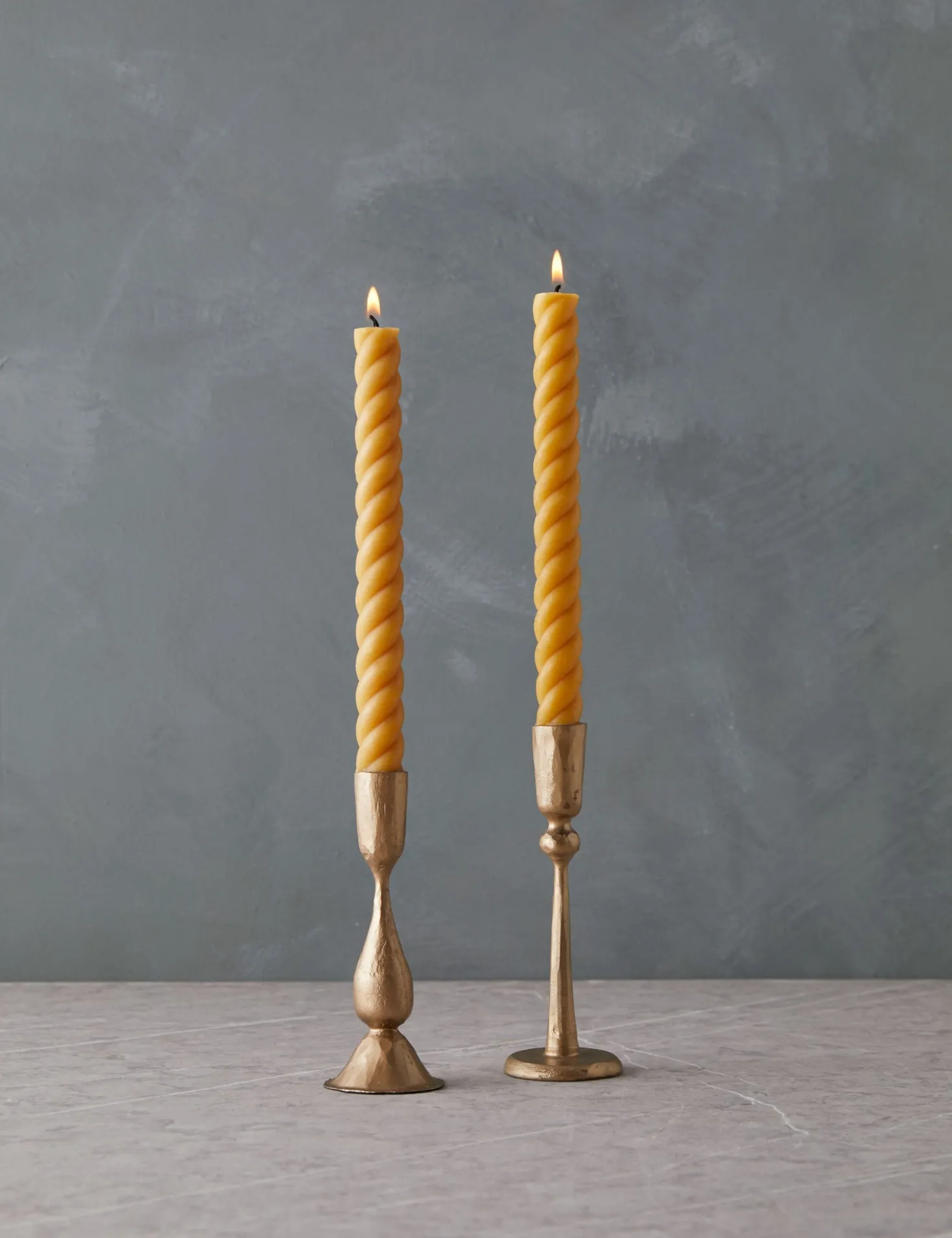 Rope Taper Candles (Set Of 2) by Greentree Home