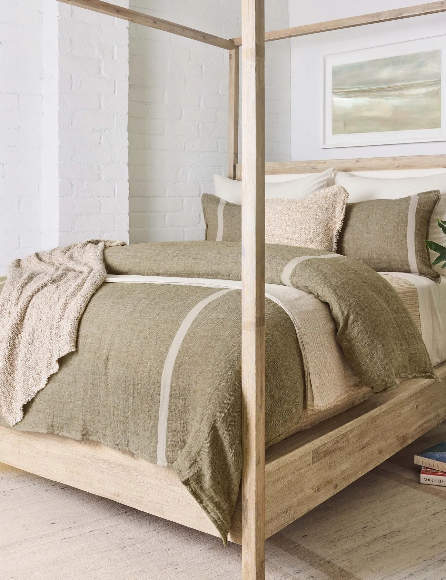 Rory Linen Sham by Pom Pom at Home
