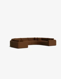 Rosado Modular U-Shaped Sectional Sofa