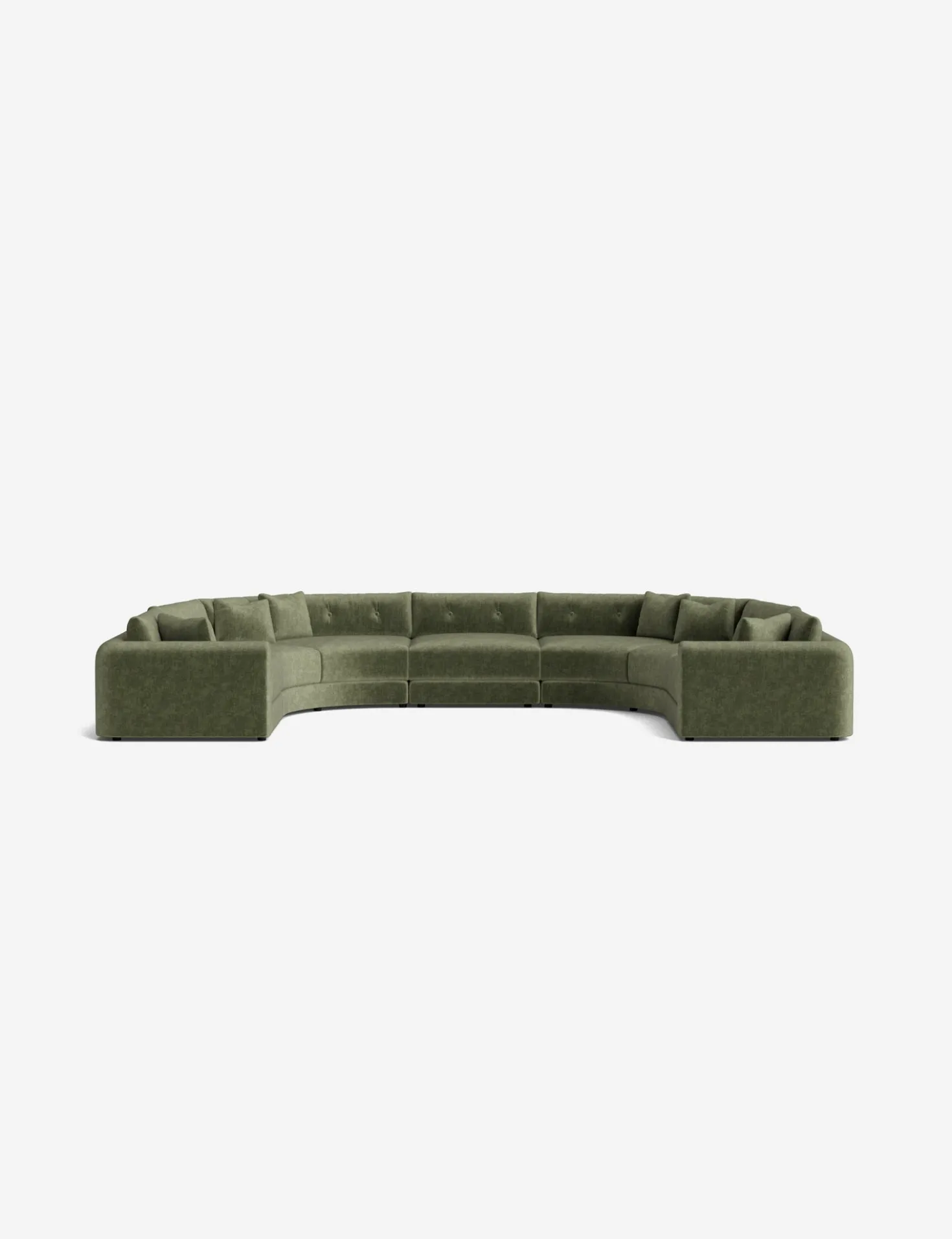 Rosado Modular U-Shaped Sectional Sofa