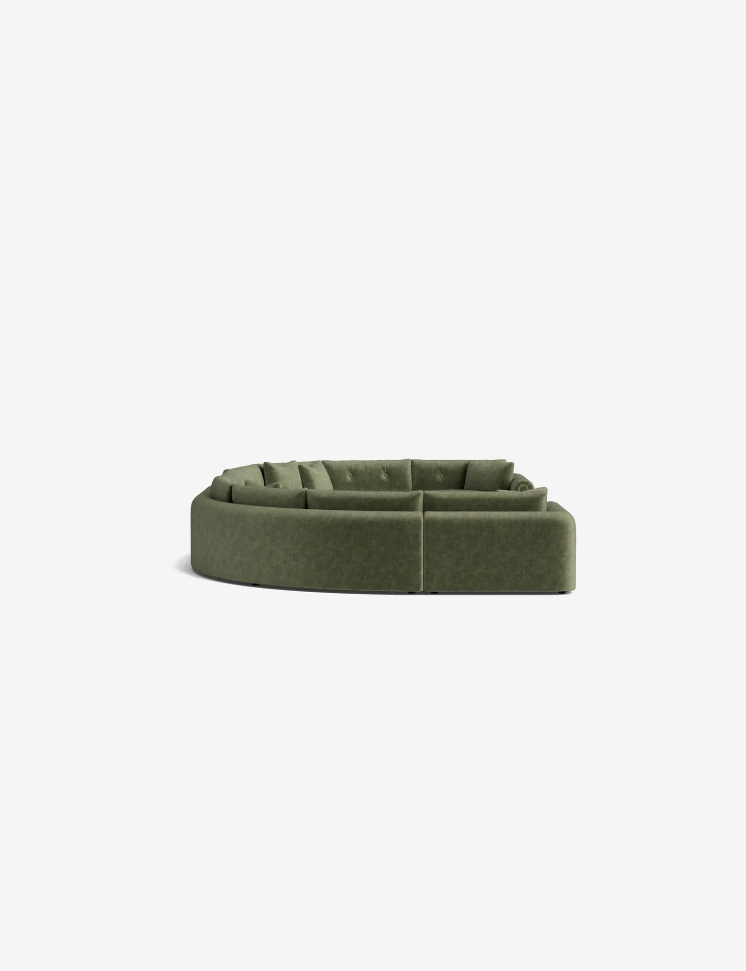 Rosado Modular U-Shaped Sectional Sofa