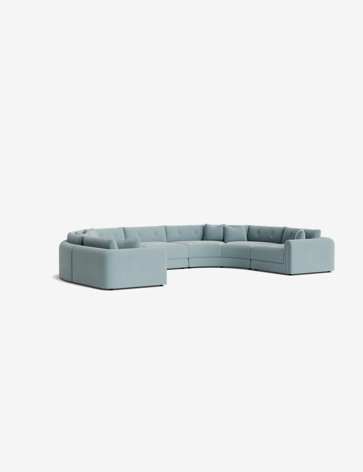 Rosado Modular U-Shaped Sectional Sofa