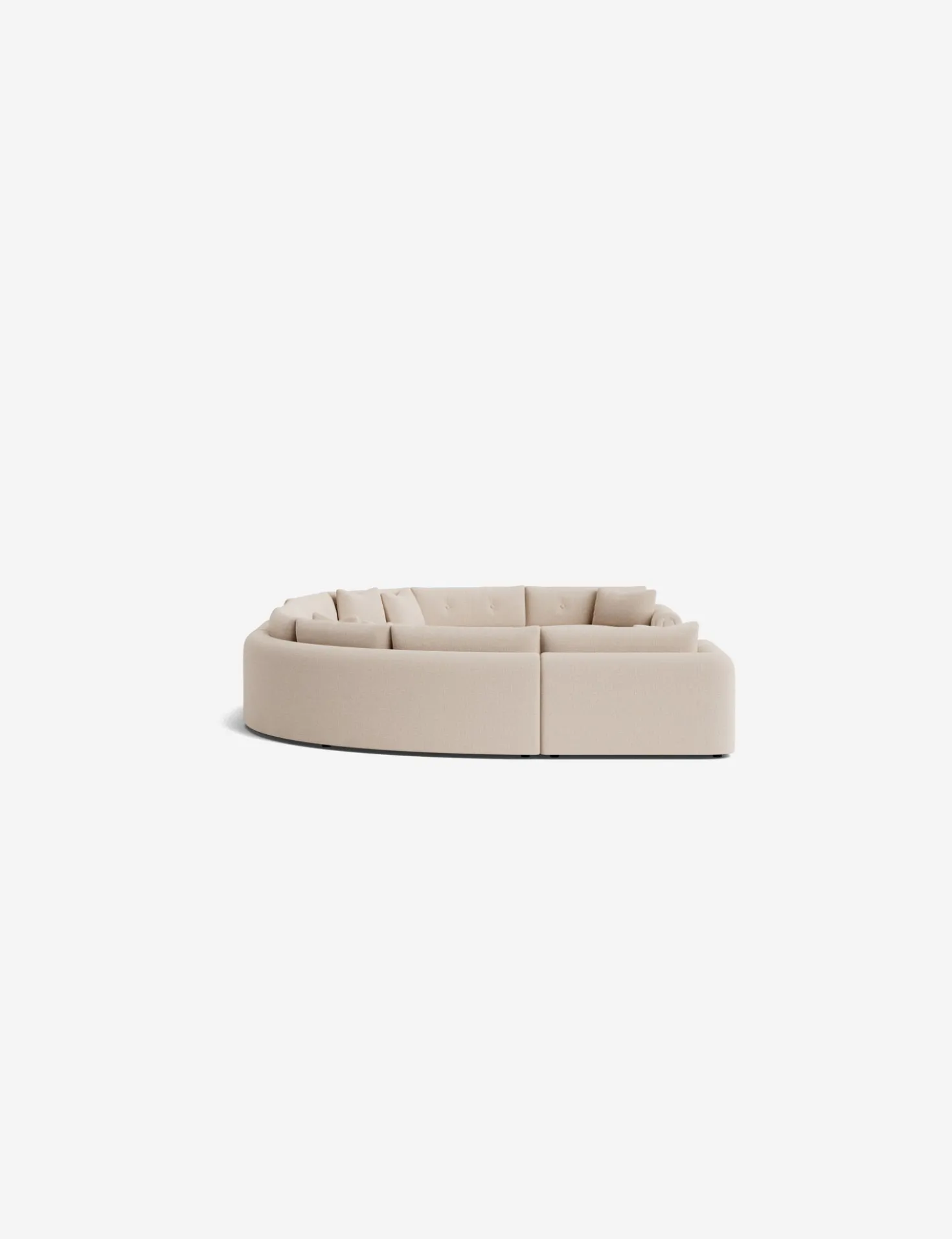 Rosado Modular U-Shaped Sectional Sofa
