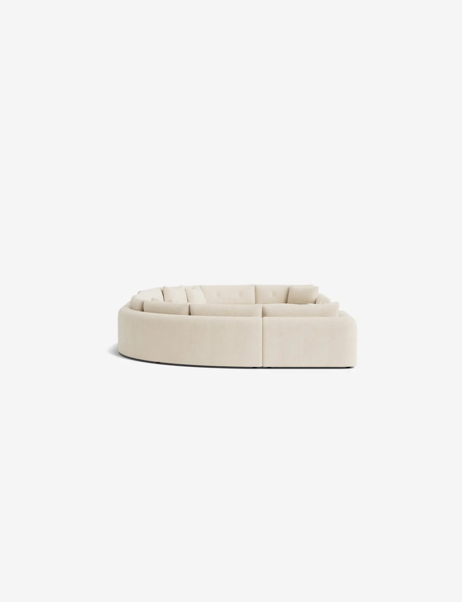 Rosado Modular U-Shaped Sectional Sofa