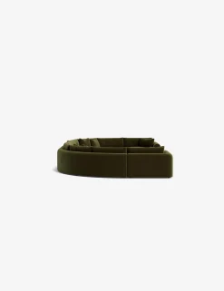 Rosado Modular U-Shaped Sectional Sofa