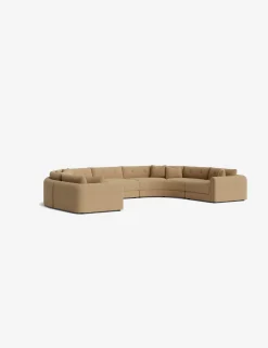 Rosado Modular U-Shaped Sectional Sofa
