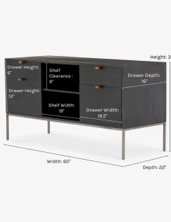 Rosamonde Filing Sideboard