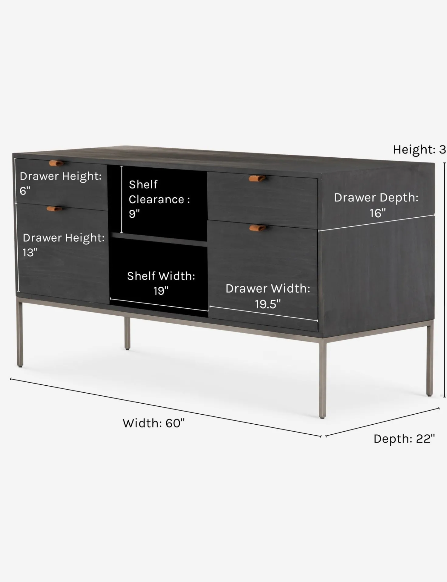 Rosamonde Filing Sideboard