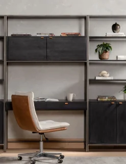 Rosamonde Modular Bookcase Desk