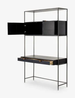 Rosamonde Modular Bookcase Desk