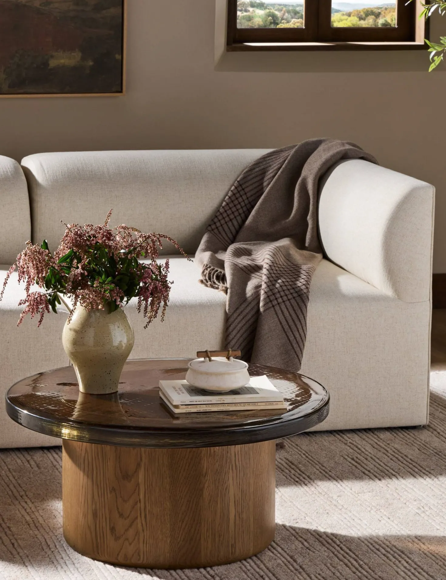 Rosenthal Round Coffee Table